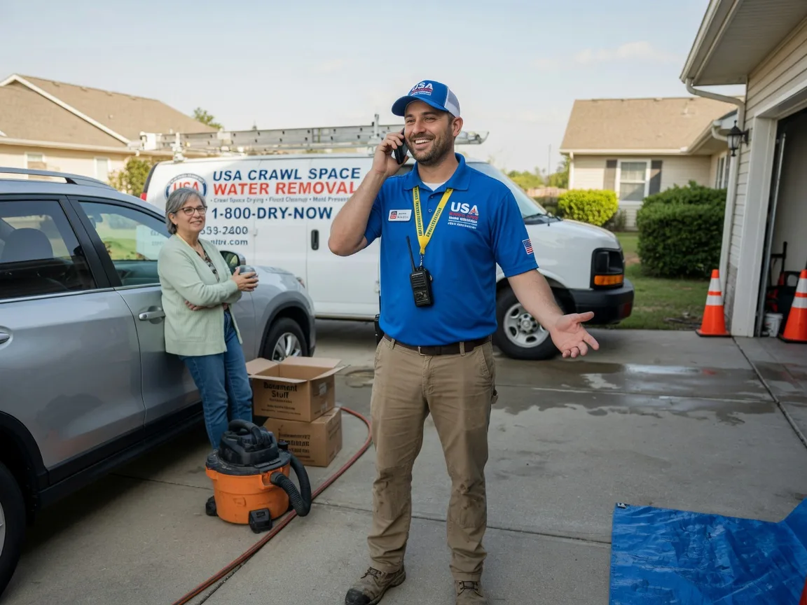Crawl Space Water Removal Whittington, IL FAQs